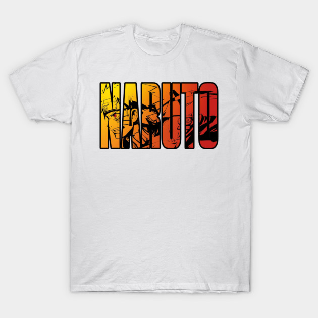 NARUTO TYPOGRAPHY T-Shirt-TOZ